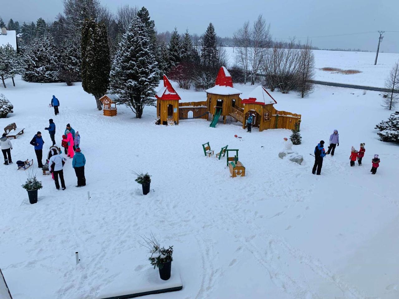 Hotel Lesana Stara Lesna Exterior photo